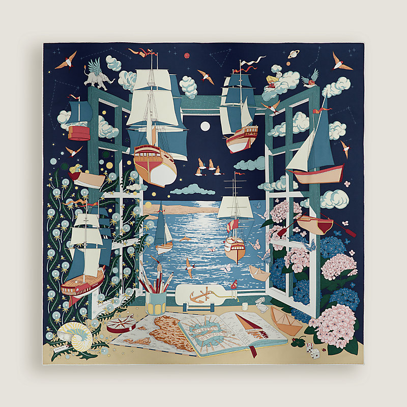 カレ 90 《エスプリの旅立ち》 | Hermès - エルメス-公式サイト